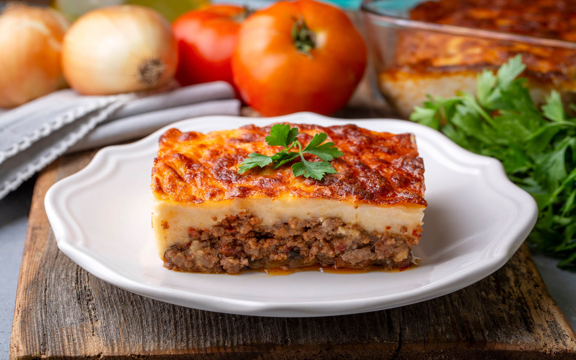 Moussaka - A traditional Greek dish